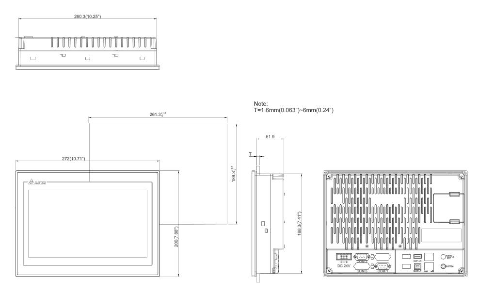 臺達觸摸屏 DOP-110CS